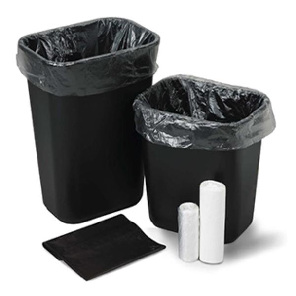 Bag Trash 20-30gal HDPE 16mic Star Seal 25/Roll 20 Rolls 30x37